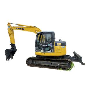 Wholesale PC128US Used Komatsu Excavator Japan Operating Weight 13 Ton With Dozer Blade from china suppliers