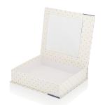OEM Custom Printed Paper Boxes , Kraft Paper Gift Boxes With Clear Window