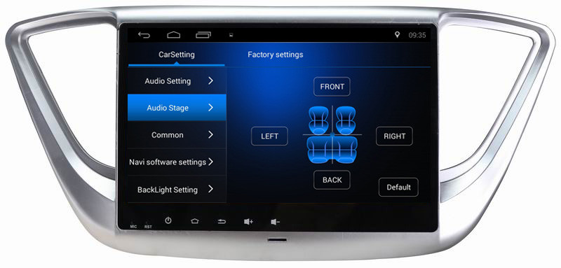 Ouchuangbo car radio gps nav ndroid 8.1 for Hyundai Verna 2016 with BT USB wifi 1080 video calculator function