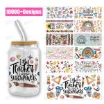 Imaiwill Custom MOQ High Quality Fashion Transfer Label Transparent Film UV DTF