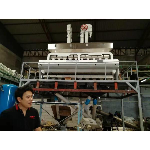 CCD LED Peeled Peanut Nuts Color Sorter 5 Chutes 320 Channels