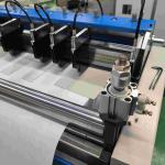 Slitting Hepa Filter Pleating Machine 32mm~600mm Width Adjustable