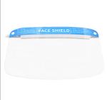33*22cm Clear Plastic Face Shield Anti Scratch Transparant Color PET Sheet