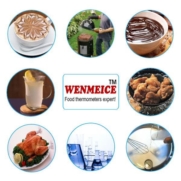 Screen Rotation Instant Read Thermometer Power Saving Within 2 Seconds Eco - Friendly