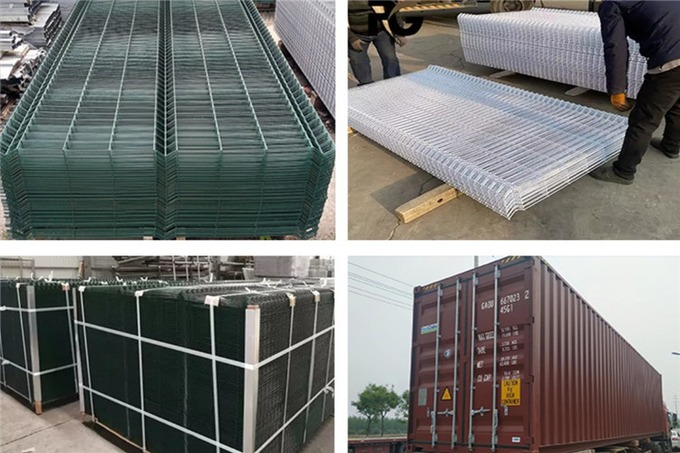 Security 1.03 M 3d Welded Wire Fence Electric Galvanized