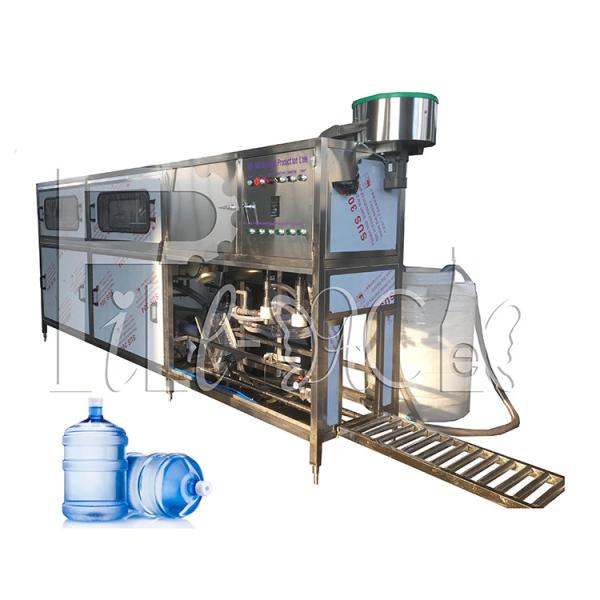 Automatic Bottled 5 Gallon Water Filling Line Bucket Washing Filling Capping