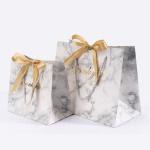 Customized Sealing Handle Gift Bags with Bows for Clothing Jewelry and Gift