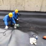 ASTM GRI-GM13 Standard Black White Blue Green HDPE Fish Pond Liner for