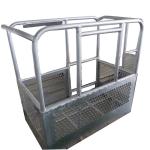 Durable Folding Aluminum Platform Ladder Aerial Work Used For Truck