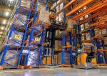 Optional Color Very Narrow Aisle Pallet Racking , Narrow Aisle Racking System