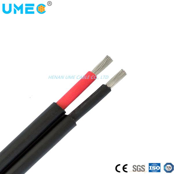Free Sample Black Red 1000V 1500V 1800V Low Voltage Twin 6mm DC PV1-F PV Solar