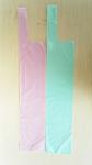 12 Micron 30L T Shirt Plastic Garbage Bags HDPE Material Blue Colour 460 * 560mm