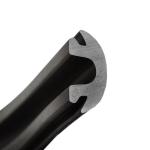 Eco-friendly Black Boat Edge Protective Bumper Rubber Strip for Boat Protection