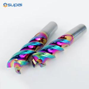 Wholesale 3/8 Inch 3 flute End Mill For Aluminum 3 Flutes 2-1/2 Inch Overall Length Sell from china suppliers