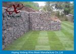 Durable Anti-Impact Welded Gabion Box , Gabion Rock Wall Cages For Slope