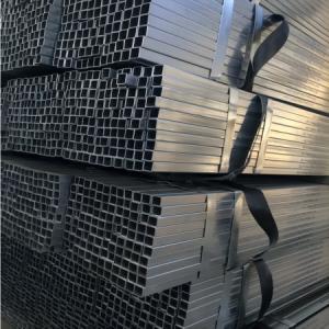 Wholesale ASTM ISO9001 Q195 A500 A53 Rectangular 30 - 60g Aluminum Galvanized For Fluid Pipe from china suppliers