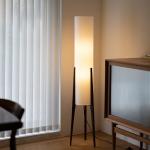 Wabi-sabi retro new living room bedroom designer sofa floor lamp