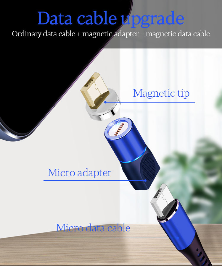 Explosion Proof Fast Charging USB C Cable 45g Magnetic OTG Adapter