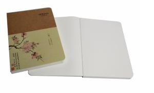 Wholesale 120Sht CMYK Christmas Gift Notebook , ISO FSC Kraft Paper Cover Notebook from china suppliers