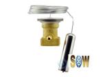 HVAC Thermostatic Expansion Valves sensing package TE Series TES R404/-40℃