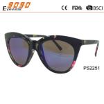New style sunglasses with 100% UV protection lens,suitable for men and women