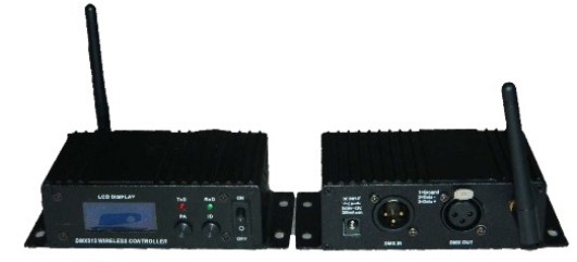 Xlr Wireless Dmx512 Signal Transmitter And Receiver For Lighting Controller