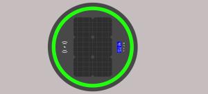 Wholesale Under Embed 30W 20Ah LiFePO4 Solar Charging Coffee Table from china suppliers