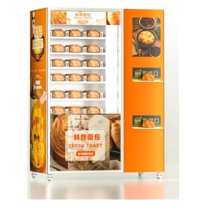 Wholesale CE Certified Automated Baked Bread Vending Machine 4G Wifi Network from china suppliers