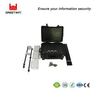 Wholesale Bluetooth LOJACK Desktop Signal Jammer 2.5dBi Antennas 40m Desktop from china suppliers