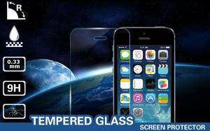 Wholesale iPhone tempered glass screen protector 0.33 mm 9H hardness high transparency clear vision from china suppliers