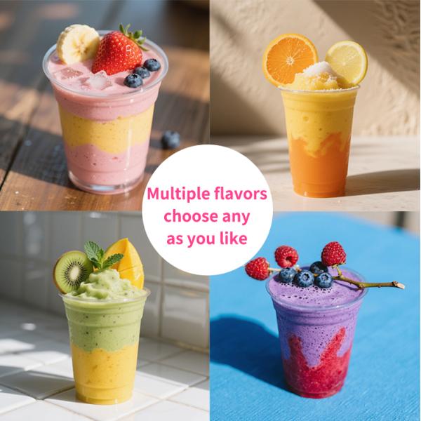 Cooling System Compressor Smoothie Vending Machine with Stainless Steel Material and Convenient Credit Card Payment