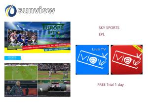 Wholesale Europe Epl Iview Iptv Apk Sky Sport Channels 1 / 3 / 6 / 12 Months Subscription from china suppliers