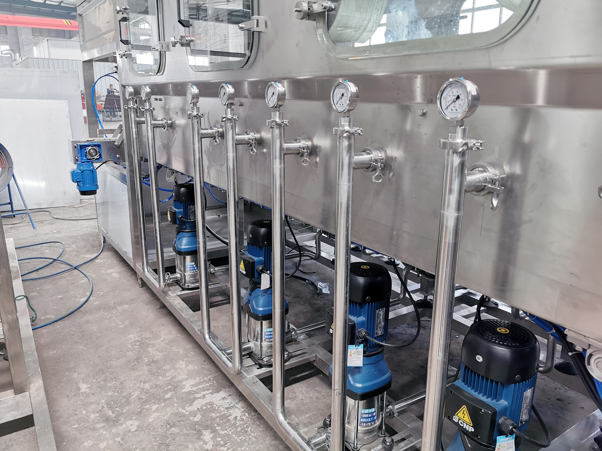 φ270MM 600BPH 5 Gallon Pet Bottle Filling And Capping Machine