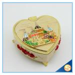 Castle Desgin Mirrored Storage Gift Box for Jewelry