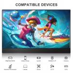 1080P HDMI IPS Gaming Portable Monitor Touchscreen USB Type C
