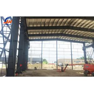 Wholesale Steel Structural Fabrication Construction Galvanized Wide Span Prefab Hanger Warehouse from china suppliers