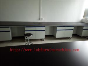 Wholesale Resistance To Corrosion / Acid / Alkali White Science Lab Workbench Furniture Equipments For Chemical Laboratory from china suppliers