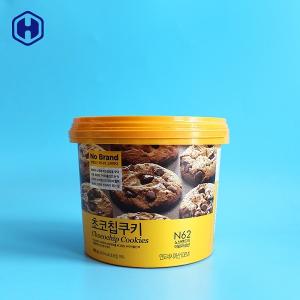 Wholesale Small Butter Cookie IML Bucket Single Handle Ring Recyclable ODM from china suppliers