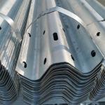 Road Safety Galvanized Guardrail Steel 2 Bending Highway Guardrail for Traffic
