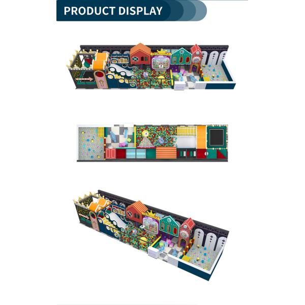 Custom Design Kids Amusement Center Multifunction Indoor Playground Soft Playground Park