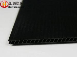 Wholesale Impact Resistant Black Corrugated Plastic Boards Polypropylene Correx Sheets from china suppliers
