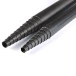 Lightweight Carbon Fiber Telescopic Poles 3K plain For Industrial