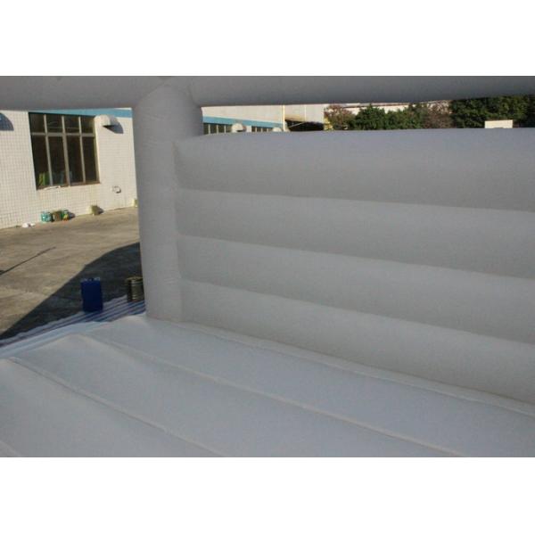 Safety White Wedding Inflatable Jumping Bouncer House For Couples