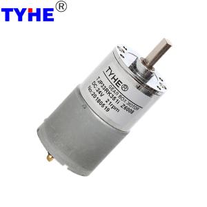 Wholesale Speed Adjustable Dc Gear Motor With Gearbox low rpm 1.5nm Torque from china suppliers
