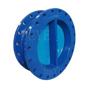 Wholesale Cast Ductile Iron Water Valve Wafer Duo Plate Double Disc Check Valves from china suppliers