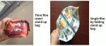 High Speed Paper Shopping Bag Making Machine With Flat Handle PE , HDPE Food