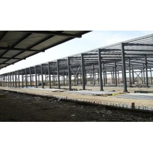 Prefabricated Galvanized Light Construction Steel Structure with Convenient