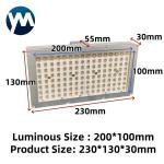 Wholesale 1200W Offset Printing Equipment 395nm Water Cooling Uv Led Curing Lamp
