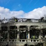 Arch Dome Of Gazebo, Stainless Steel Structure, London