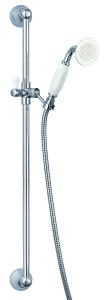 Wholesale Wall Mounted Shower Slide Rail Kit Brass Adjustable Bath Shower Riser Kit from china suppliers